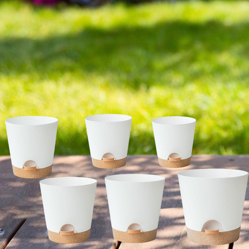 C Macetas De Jardín Plantas De Maceta Al Aire Libre Blanco