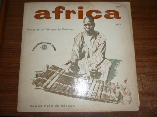 Africa Vol 2 Musica De Los Principes Del Dahomey Vinilo