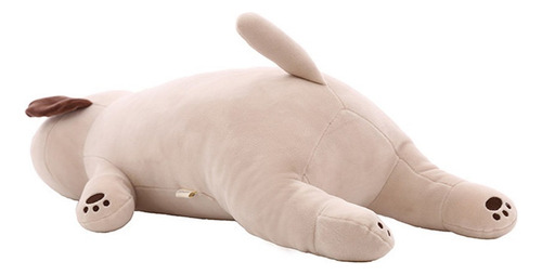 Almohada De Peluche Pug Dog, 50 Cm