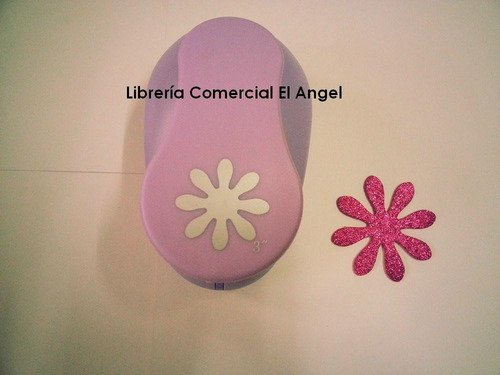 Imagen 1 de 3 de Perforadora Margarita 5cm Goma Eva 50mm Sacabocados