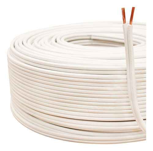 Pack 2x: Cable Pot 2x16, Total 200m 90°c Cable Dúplex Cubierta Blanco