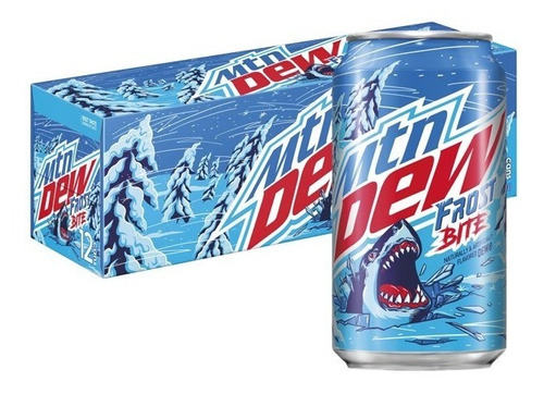 Mountain Dew Frost Bite Importado 12 Pack