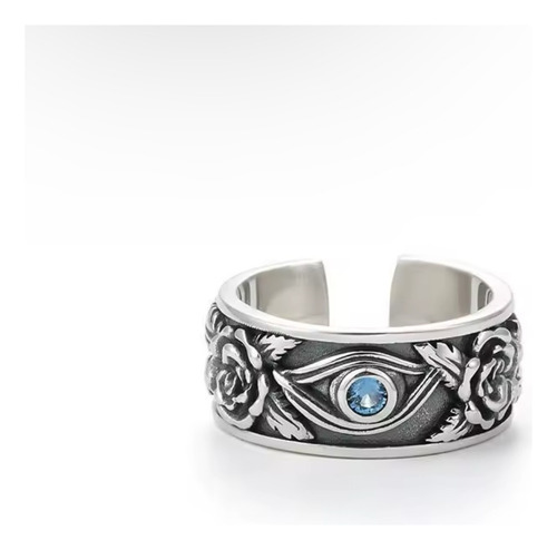 Anillo Para Hombre Ojo De Horus Dios Protección Vintage Vintage Unitalla