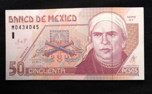 Billete De 50 Pesos 