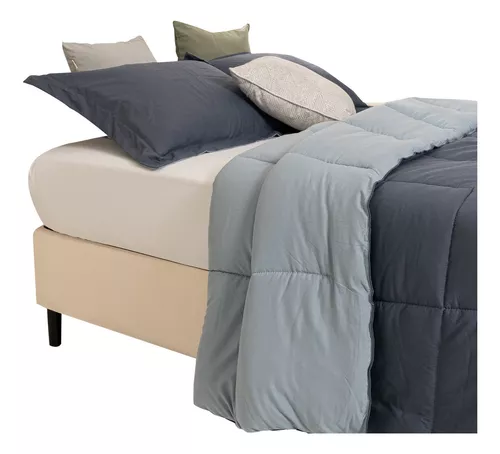 Edredón Microfibra Blanca Cama 150 cm - Portales Ocho