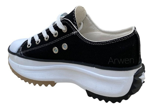 Imagen 1 de 10 de Zapatillas Plataforma Lona Urbanas Venta X Mayor Pack X12 Un