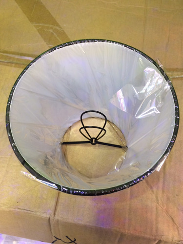 Mini Cúpula Preta De Fio ! Encaixa Direto Na Lâmpada !