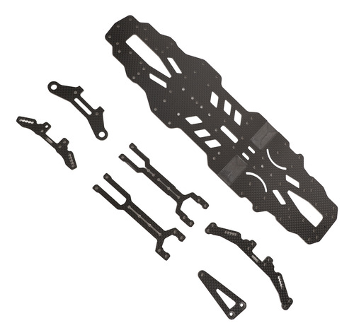 Placa De Chasis De Fibra De Carbono, Accesorio Rc Car, Alta