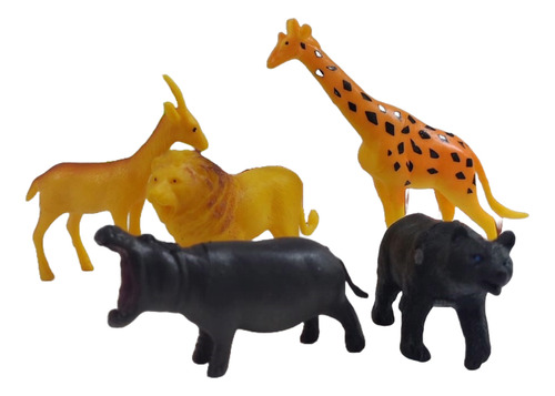 Set Animalitos Salvaje Muñecos + Accesorios
