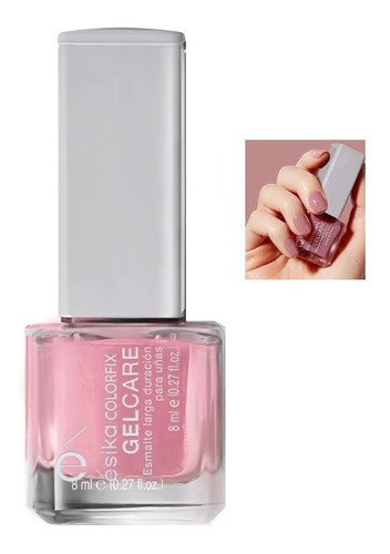 Esmalte De Uñas Ésika Colorfix Gelcare Larga Duración 8 Ml