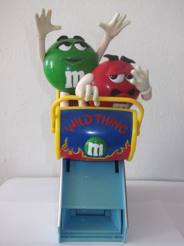 Dispensador M&m's Wild Thing Rollercoaster Montaña Rusa