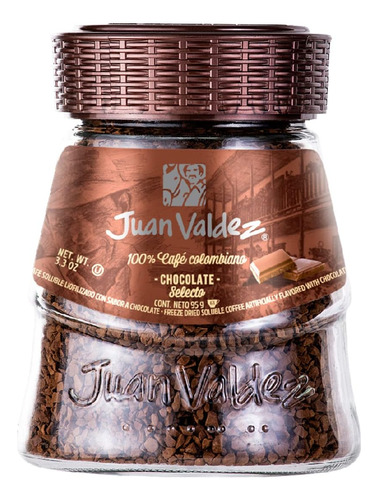 Juan Valdez Café Soluble Chocolate Liofilizado Kosher Colomb