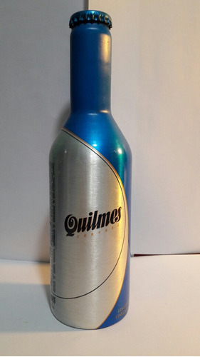 Botella De Cerveza Quilmes De Aluminio Llena