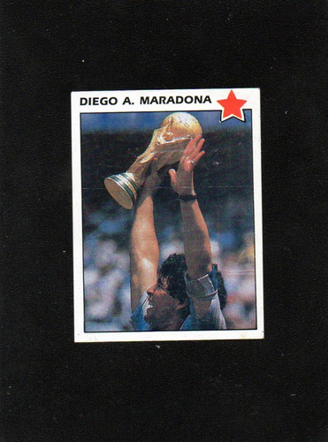 Figurita Copa Y Los Mejores De America 93, Maradona N°117 !!