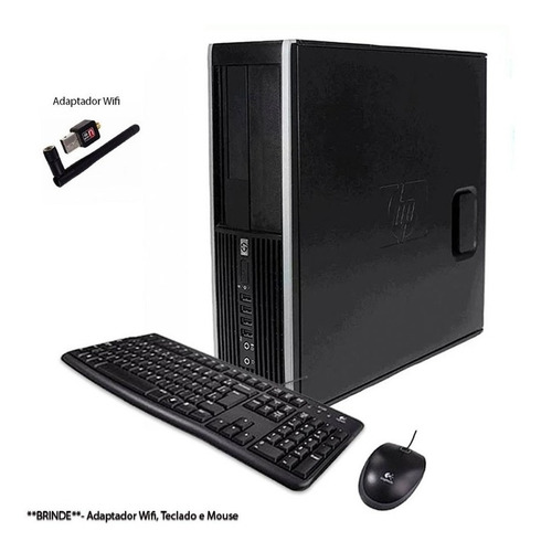 Cpu Hp Elite 8200 I7 16gb Ssd 240gb Wifi + Teclado E Mouse
