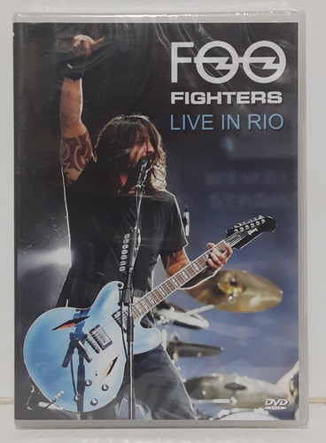 Dvd Foo Fighters - Live In Rio - Original E Lacrado
