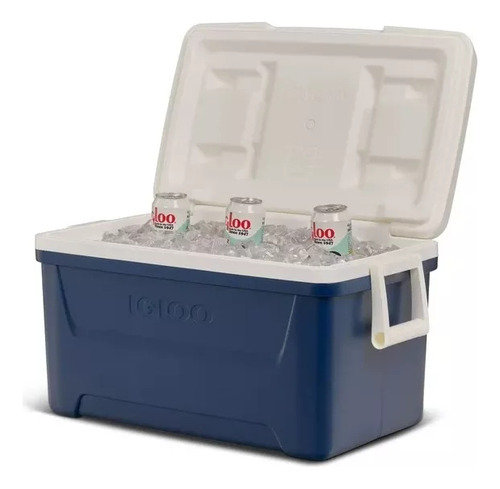 Igloo Hielera Azul De 48 Qt De 76 Latas Azul