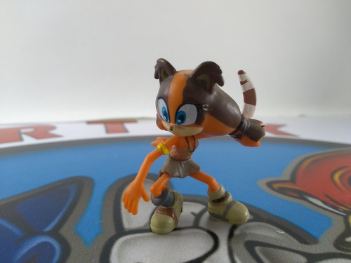 Action Figure Sonic Lançamento Boom Sticks The Badger 