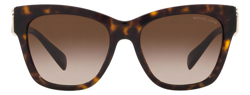 Lentes De Sol Empire Square Dark Tortoise Michael Kors Color Marrón