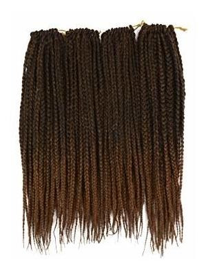 Leyoo Kanekalon Caja Braid Crochet Pelo 12 Pulgadas Z2bxn