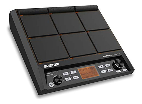 Hxw Pd705 Pad De Percusión Pad De Muestra De 9 Disparadores 