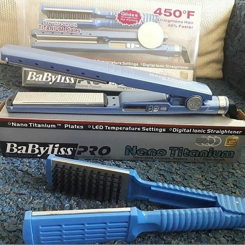Imagen 2 de 6 de Planchas De Cabello Delgada Y Ancha Babyliss