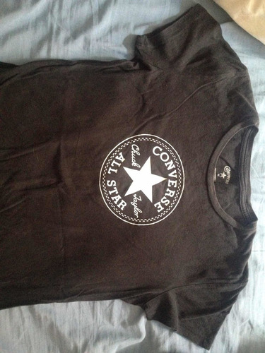 Remera Negra Converse Original