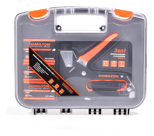 Kit Engrapadora Clavadora Prof 3 En 1 - Hamilton Pepkit