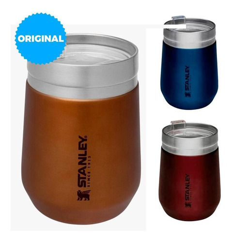 Copo Térmico Stanley Com Tampa Everyday 296ml Em Inox