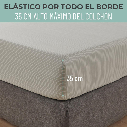 Sabanas Estampadas Ultra Suave + Funda Almohada Casatua 1,5P - Color Flores Gris