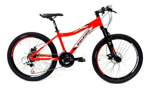 Imagen 4 de 8 de Bicicleta Raleigh Scout Rodado 24 Discos =contino
