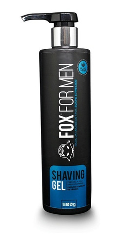 Kit Shaving Barbeiro Gel E Creme Fox For Men 2 Shaving 500g