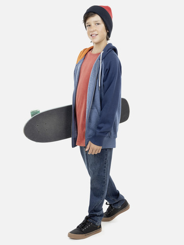 Jeans Juvenil 5n117-mi21 Azul Maui And Sons