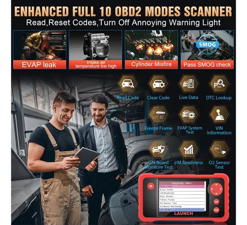 Scan Tool Launch Crp123 V2.0 Plus Elite 2024 All System