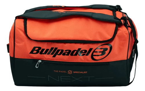 Maleta Backpack De Padel Bullpadel Next Naranja-negro