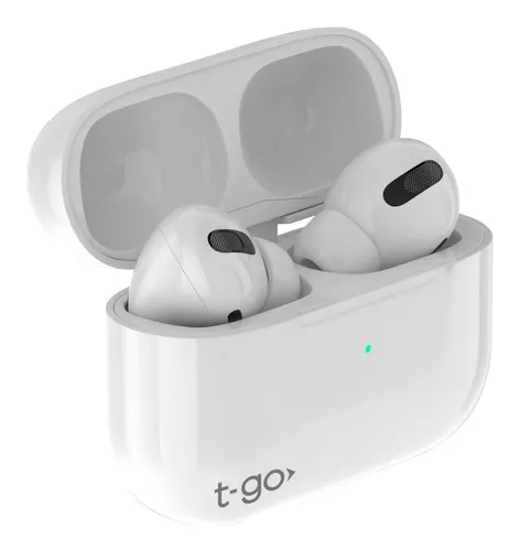 Auriculares in ear inal mbricos T Go I30 blanco con luz LED