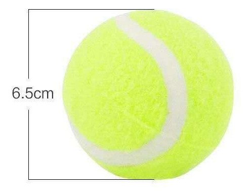 Pelotas De Tenis Genéricas - Paquete De 3, Modelo 039924 Amarillo