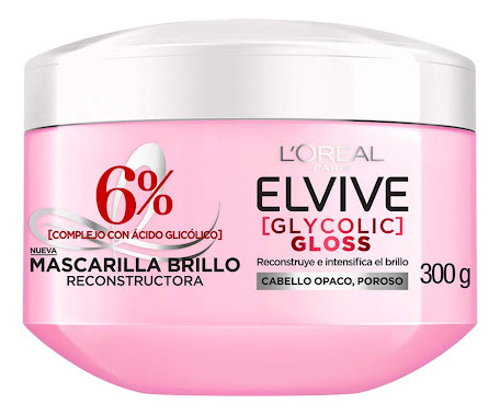 Tratamiento Elvive Glycolic Gloss 4 Articulos 1.240ml