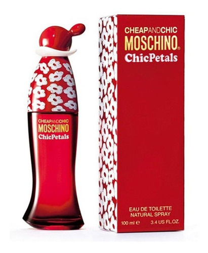 Cheap & Chic Petals Moschino Edt para mujer, 50 ml