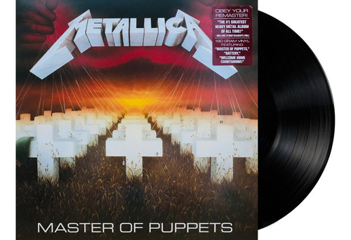 Master Of Puppets - Metallica - Lp Vinyl