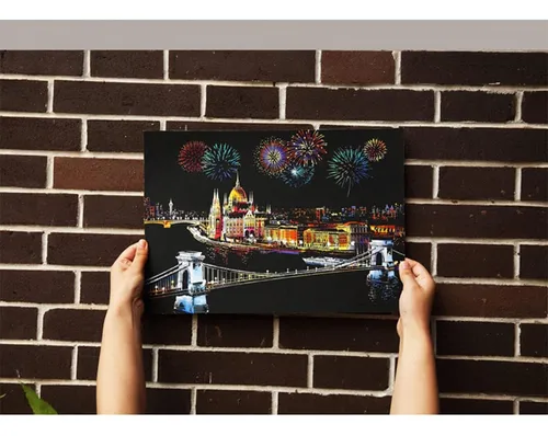 Scratch Art Paper Painting Set With Tools, Scratch Off