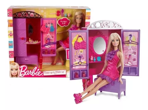 Guarda Roupa da Barbie Original, Completo, com Muitos Itens Extra, Ótimo  Estado!!!!!!!, Brinquedo Barbie Usado 91267545