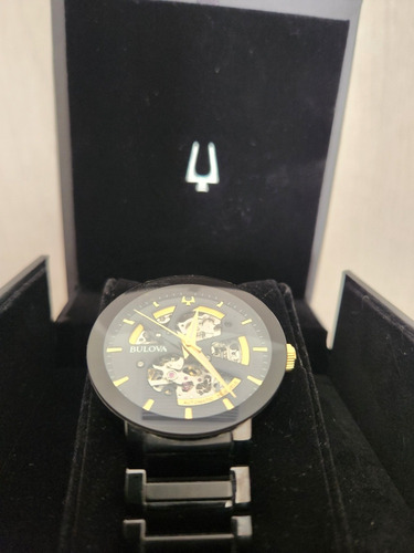 Reloj Bulova Automático Skeleton Caballero 98a203 (Usado)