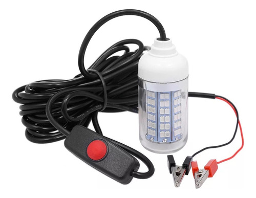 Lámpara Led Para Peces De 12 V Y 15 W Para Pesca Submarina