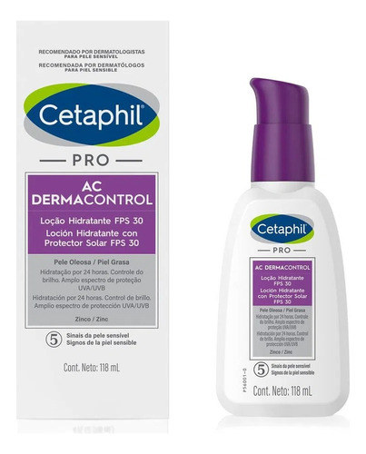 Cetaphil Hidratante Con Protector Solar 30 Para Rostro 118ml