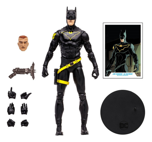 Mcfarlane Toys Dc Multiverse Jim Gordon Como Batman Endgame