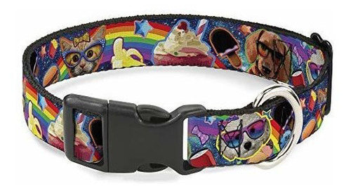 Cat Collar Breakaway Pets Snacks Rainbow Collage 8 To 12 Inc