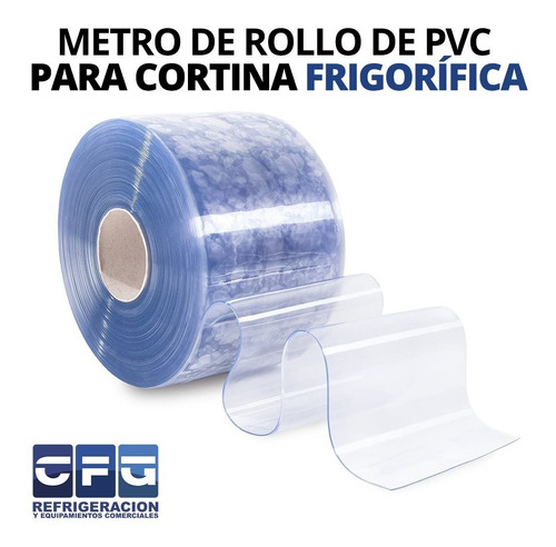 Cortina Pvc Transparente Para Cámaras Frigoríficas!a Medida!