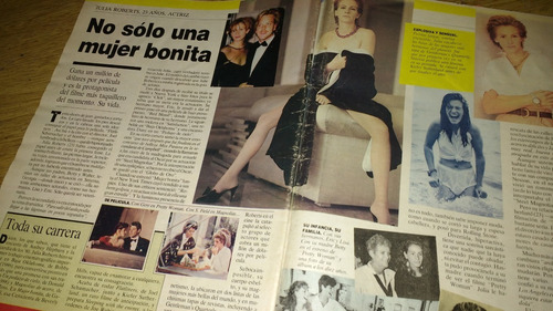 Noticias 718 Julia Roberts 33 Años Actriz Mujer Bonita 1990 (Usado)
