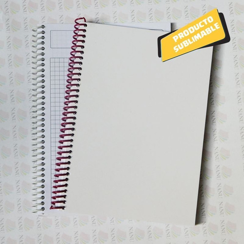 Cuadernos H. Cuadric Tam A6 Para Sublimar Sublimable Packx10